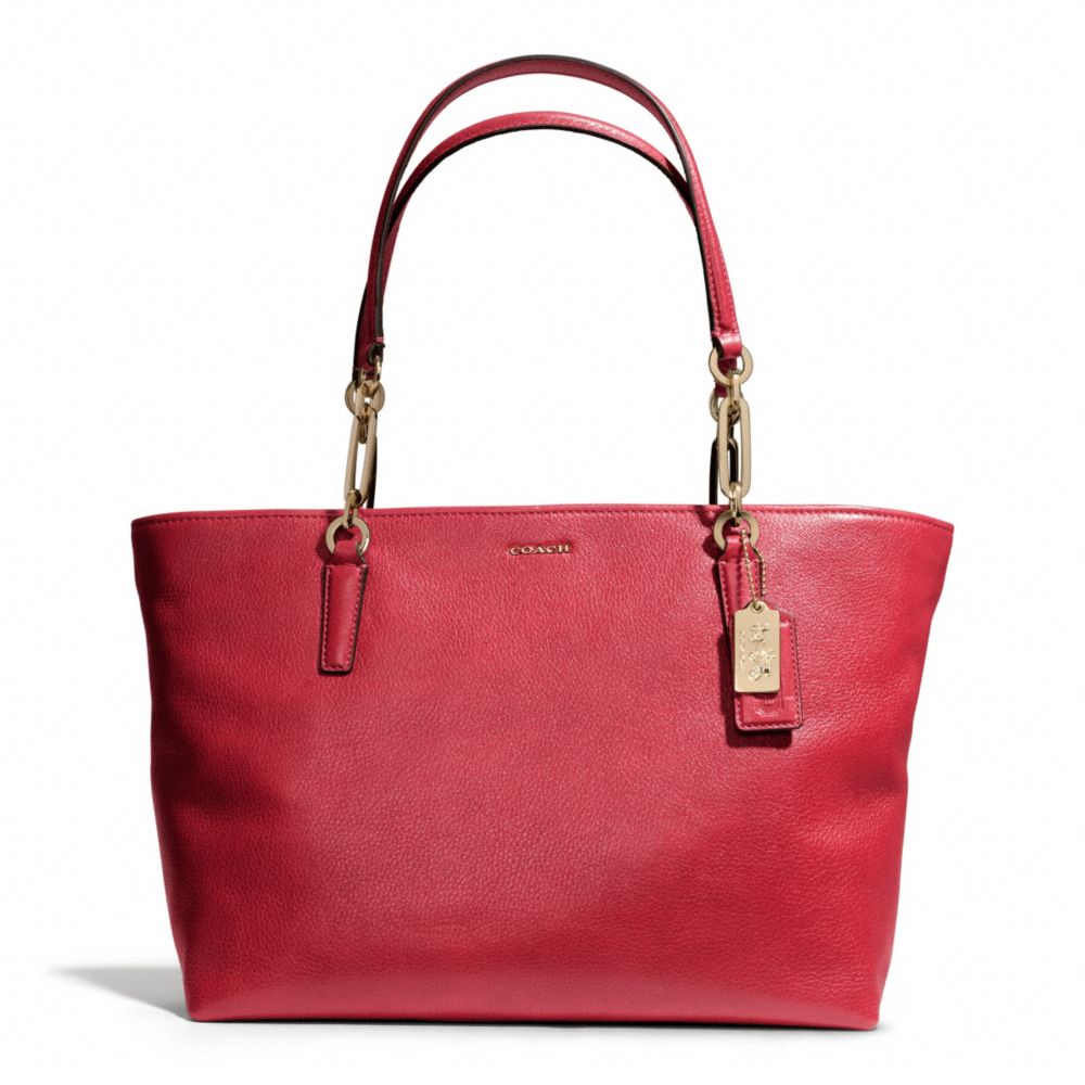 MADISON LEATHER EAST/WEST TOTE - f26769 - F26769LISCA
