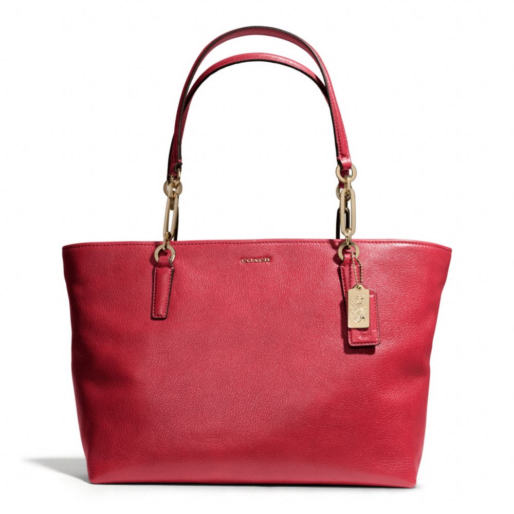 COACH F26769 - MADISON LEATHER EAST/WEST TOTE ONE-COLOR