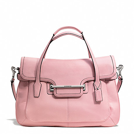 COACH F26781 TAYLOR LEATHER MARIN FLAP SATCHEL ONE-COLOR