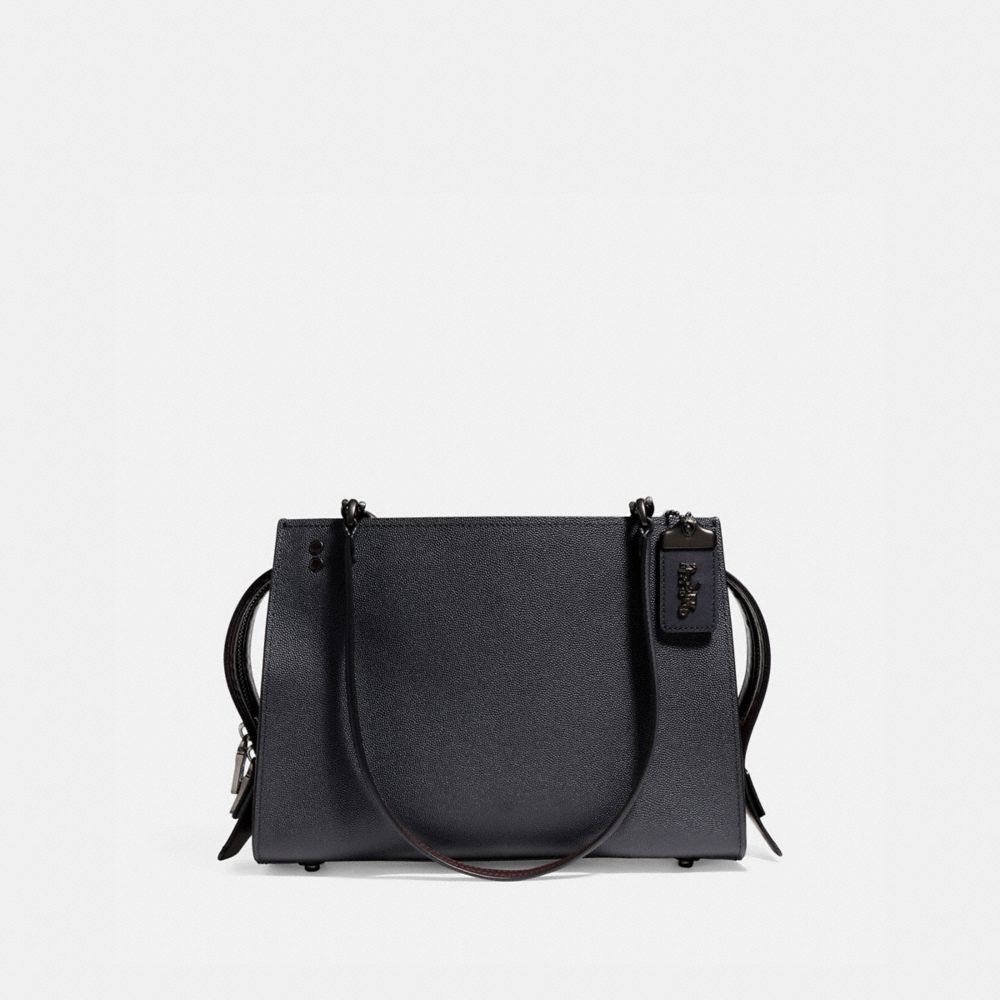 ROGUE SHOULDER BAG - MIDNIGHT NAVY/BLACK COPPER - COACH F26829