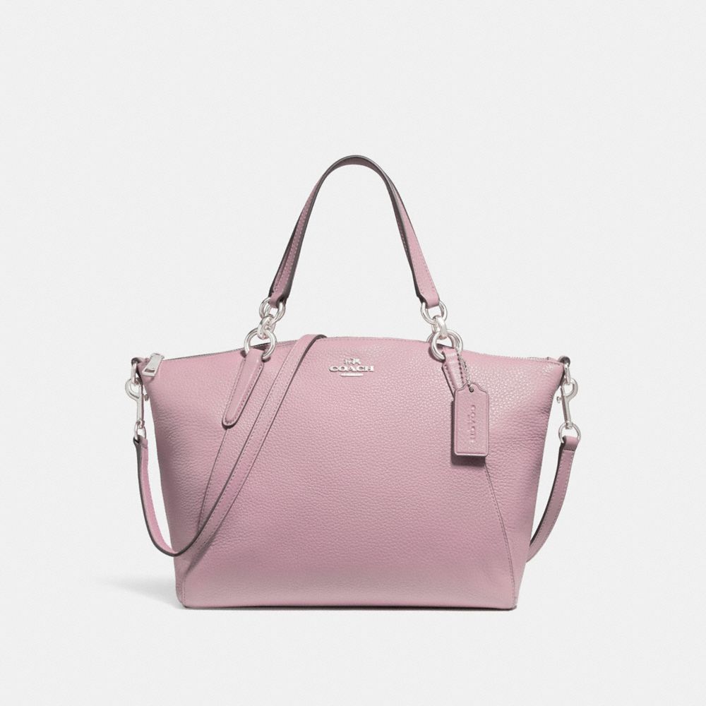 COACH f26917 SMALL KELSEY SATCHEL SILVER/BLUSH 2