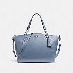 SMALL KELSEY SATCHEL - COACH f26917 - SILVER/POOL