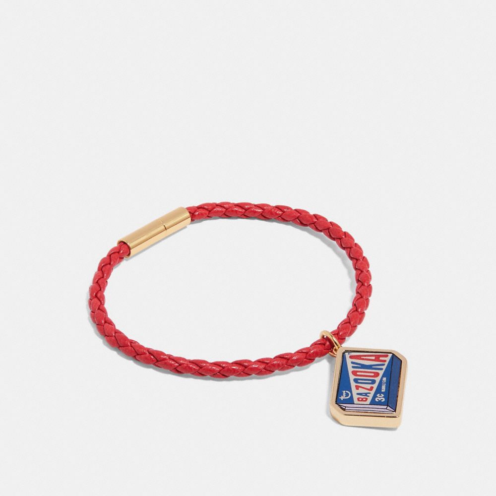 COACH F27187 Bazookaâ„¢ Bracelet TRUE RED/MULTI