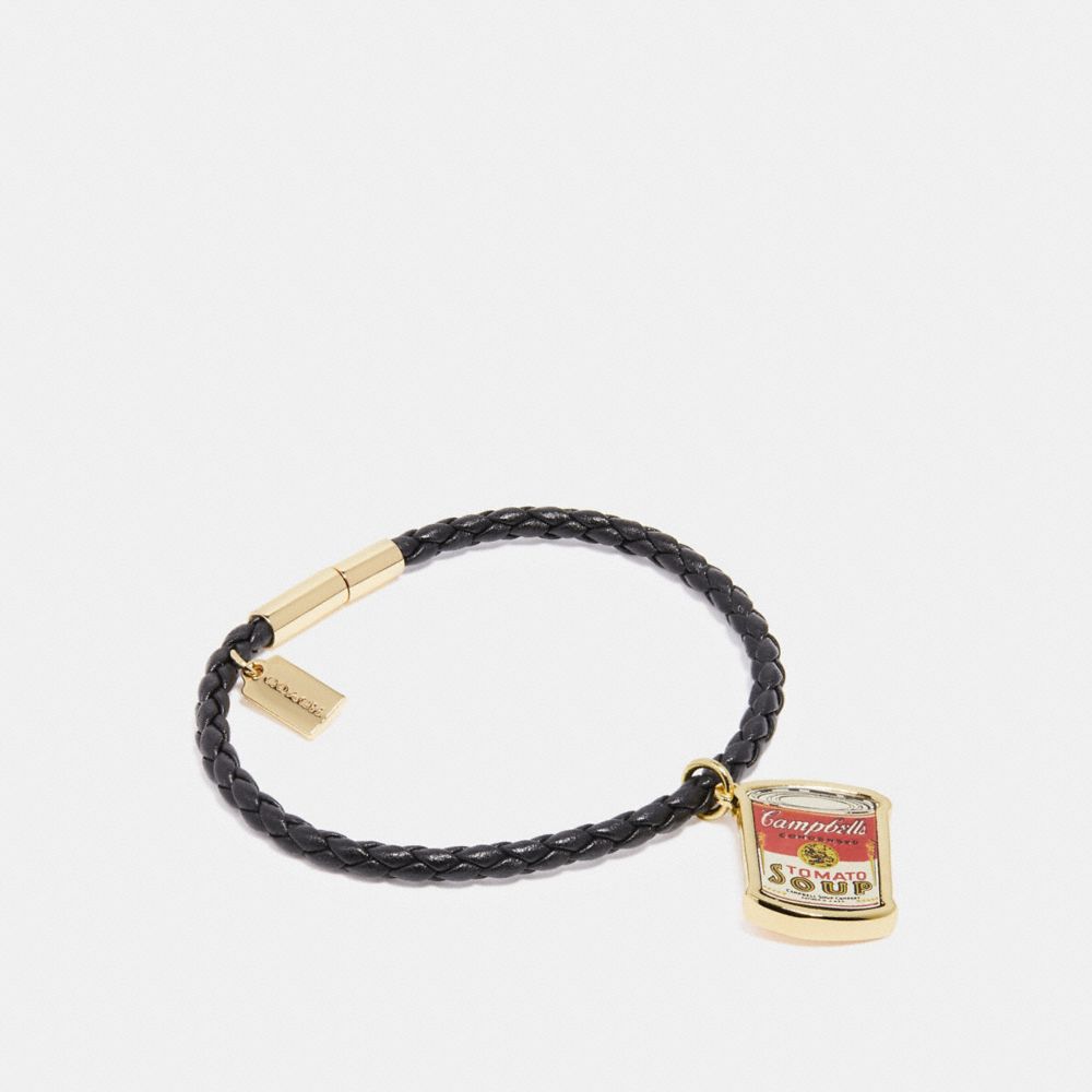 COACH f27189 CAMPBELL'SÂ® BRACELET BLACK/MULTICOLOR