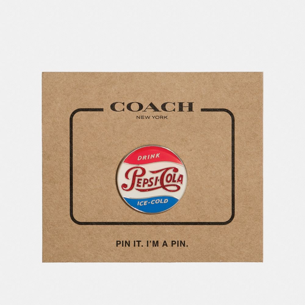 COACH F27338 PEPSIÂ® PIN MULTICOLOR