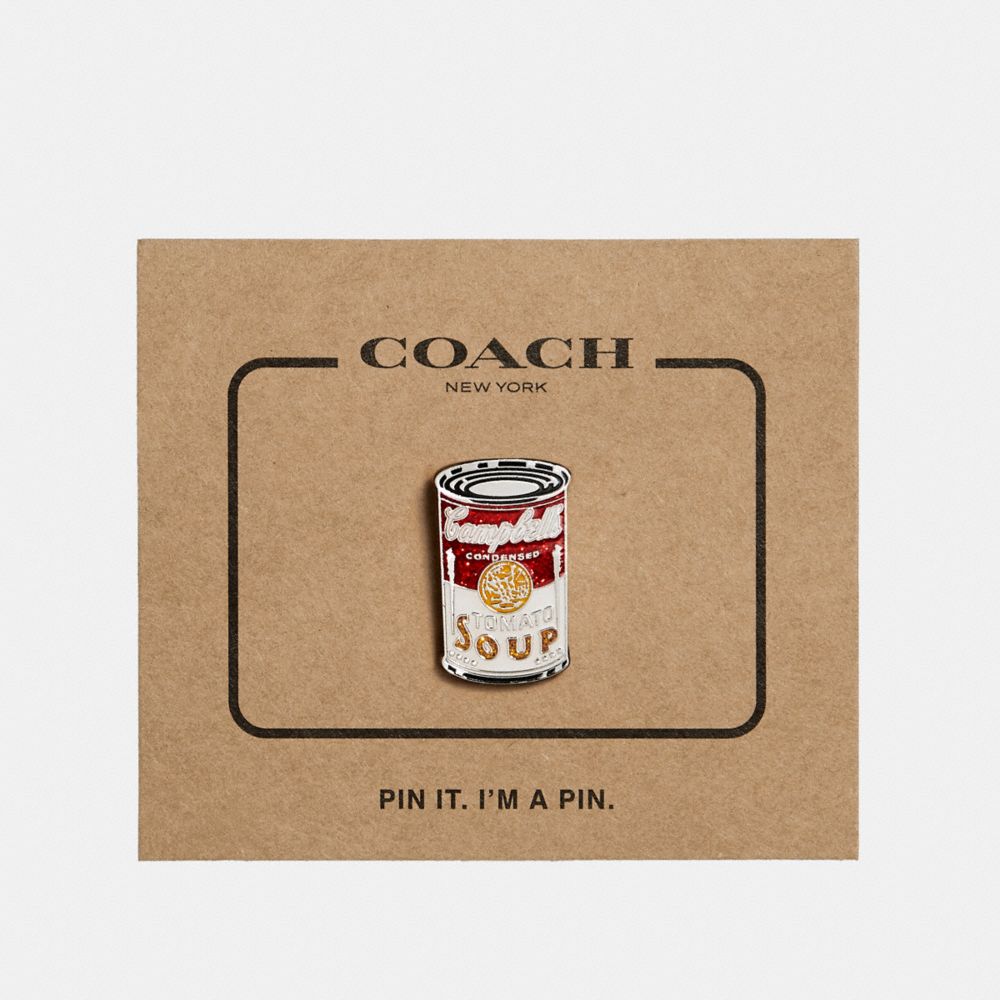 COACH f27339 CAMPBELL'SÂ® PIN MULTICOLOR