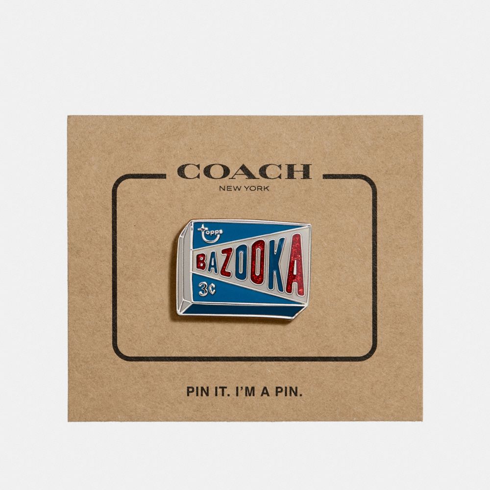 COACH F27355 BAZOOKAâ„¢ PIN MULTICOLOR