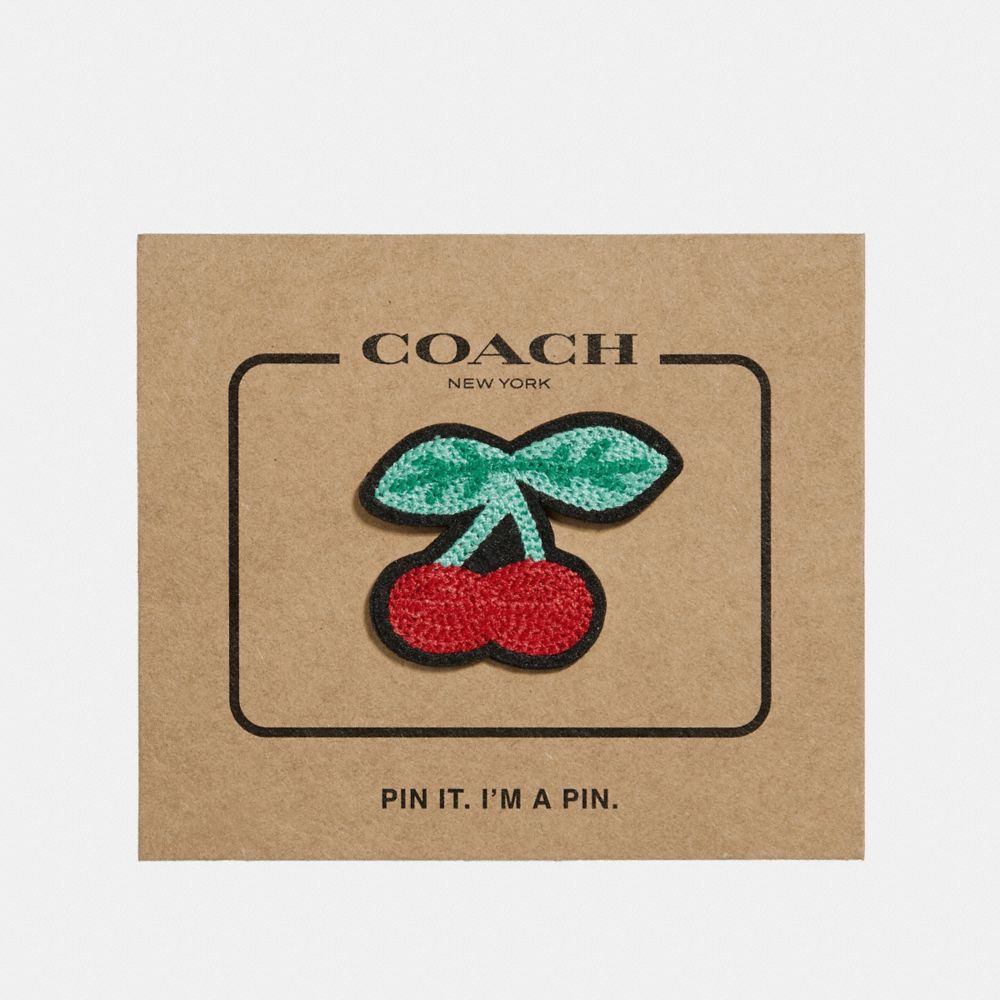 COACH f27369 CHERRY PIN MULTICOLOR