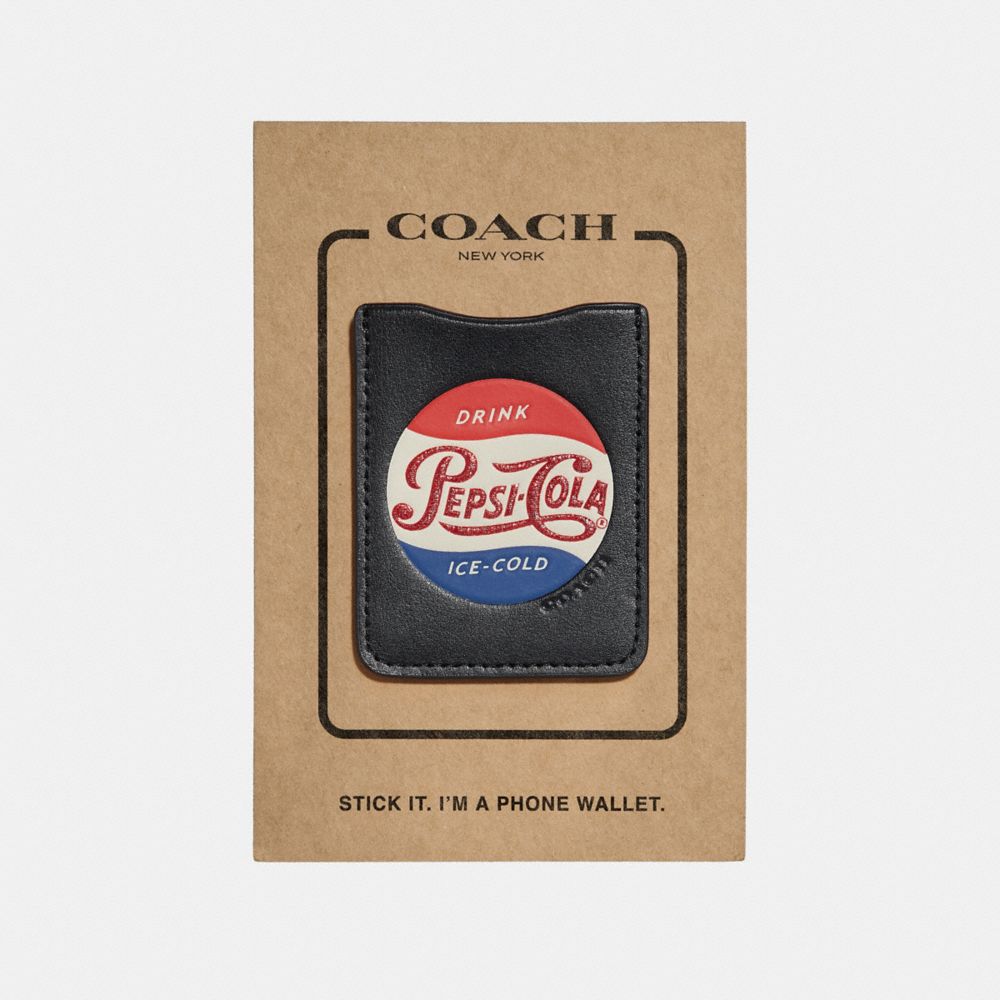 COACH F27394 PepsiÂ® Phone Pocket Sticker MULTICOLOR