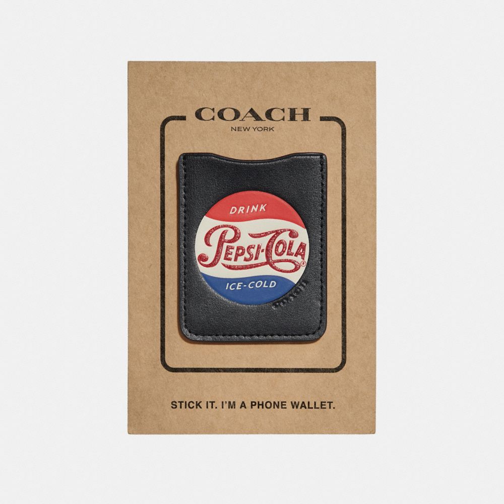 PEPSIÂ® PHONE POCKET STICKER - MULTICOLOR - COACH F27394