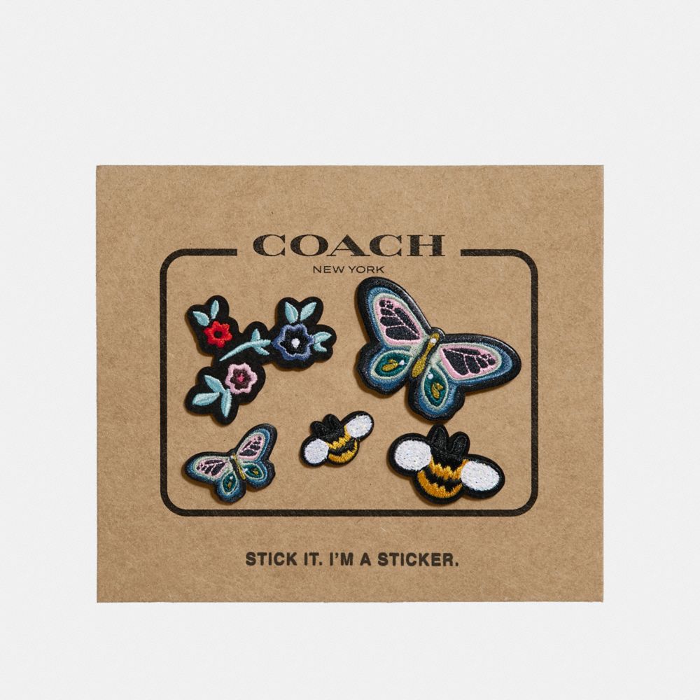 COACH F27395 FEMININE STICKER SET MULTICOLOR