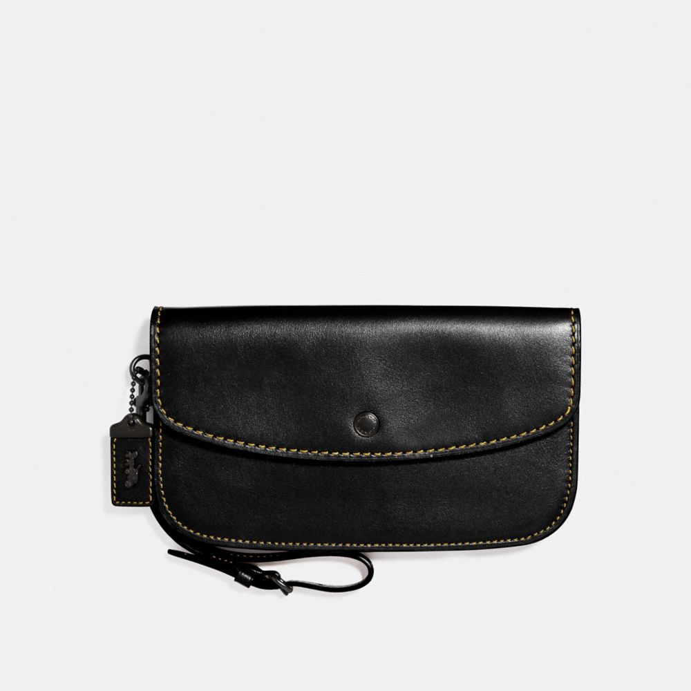 COACH LARGE CLUTCH - BP/BLACK - F27528