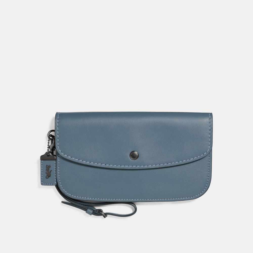 COACH LARGE CLUTCH - BP/CHAMBRAY - F27528