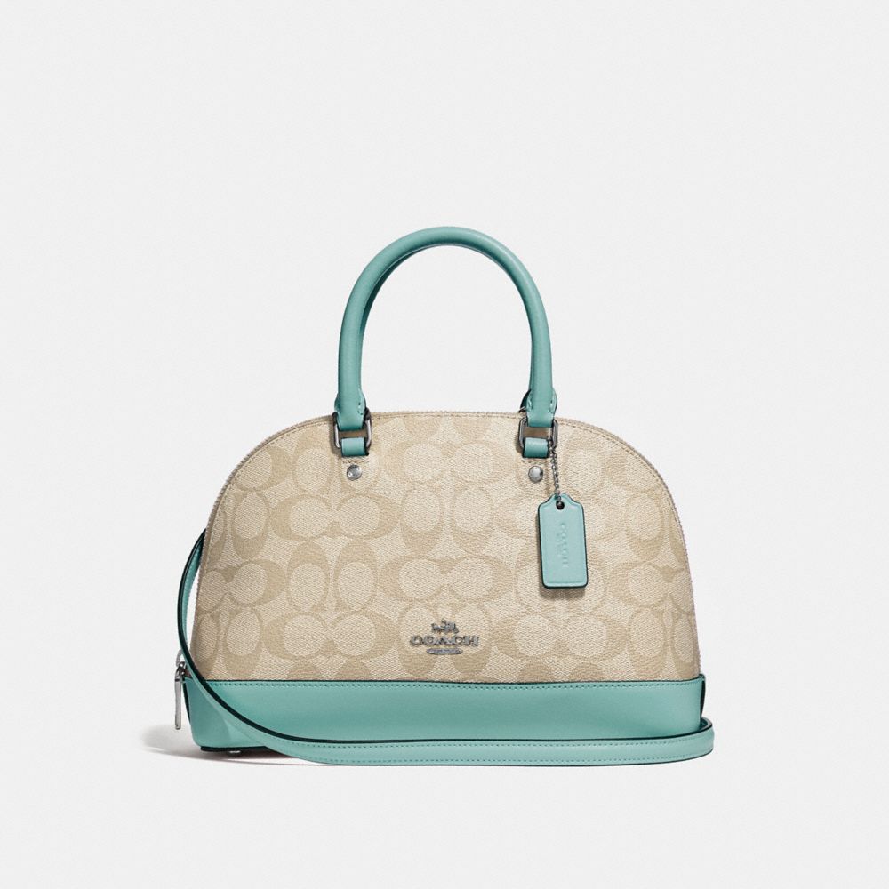 COACH F27583 - MINI SIERRA SATCHEL IN SIGNATURE CANVAS SVNKA