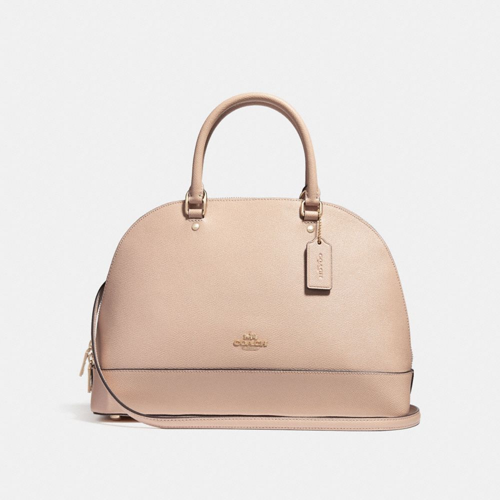 SIERRA SATCHEL - COACH F27590 - LIGHT GOLD/NUDE PINK