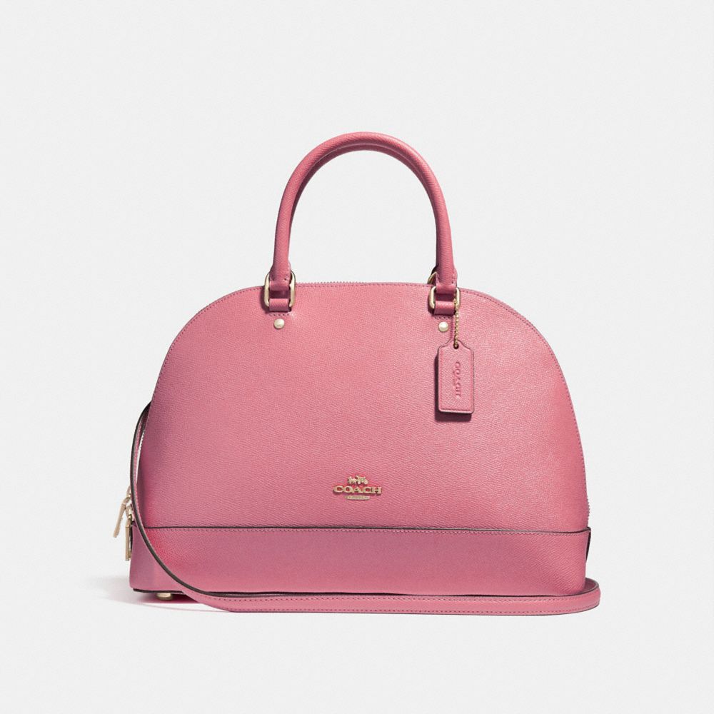 COACH F27590 - SIERRA SATCHEL LIGHT GOLD/ROUGE