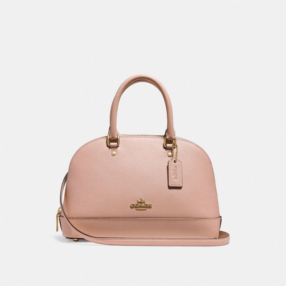 MINI SIERRA SATCHEL - LIGHT GOLD/NUDE PINK - COACH F27591