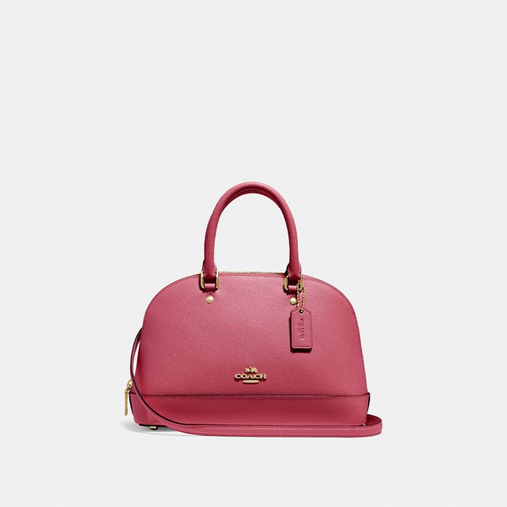 COACH F27591 - MINI SIERRA SATCHEL ROUGE/GOLD