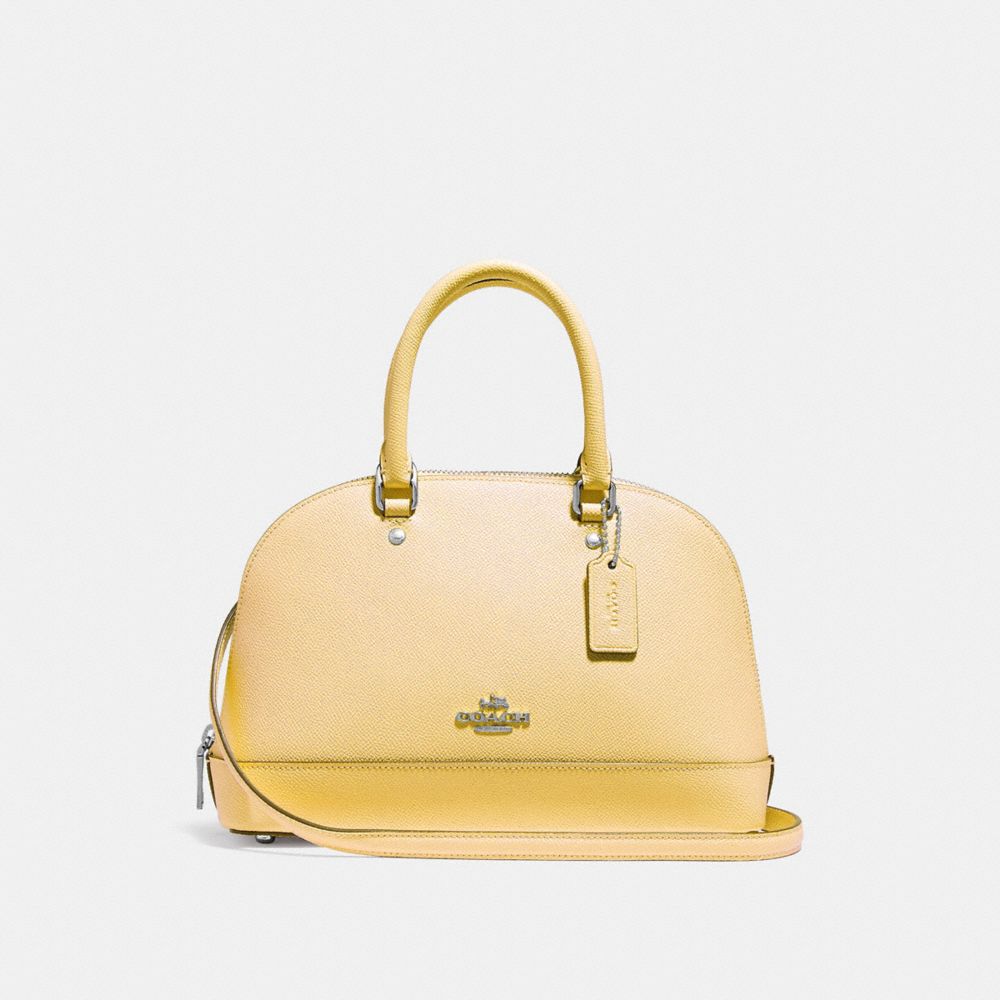 MINI SIERRA SATCHEL - DAISY/SILVER - COACH F27591