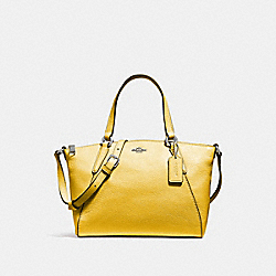 COACH F27596 Mini Kelsey Satchel CANARY 2/SILVER