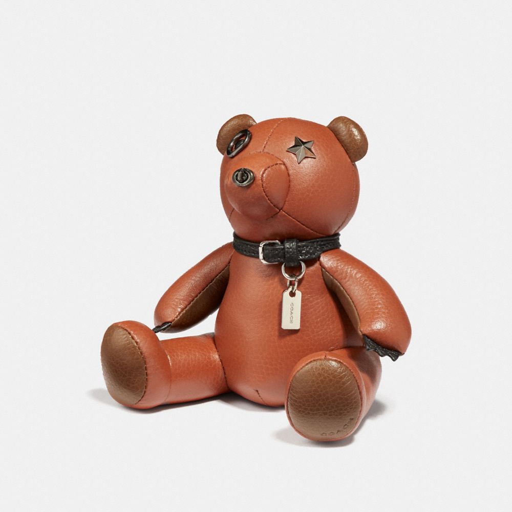 COACH F27677 BEAR PAPERWEIGHT PEPPER