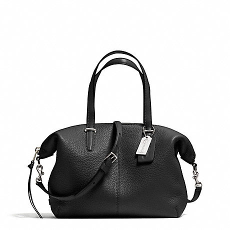 COACH BLEECKER PEBBLED LEATHER SMALL COOPER SATCHEL -  - f27926