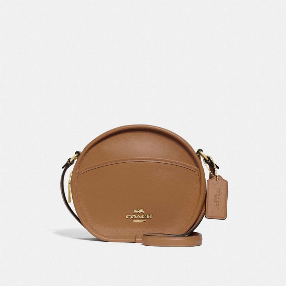 COACH F27971 CANTEEN CROSSBODY LIGHT SADDLE IMITATION GOLD