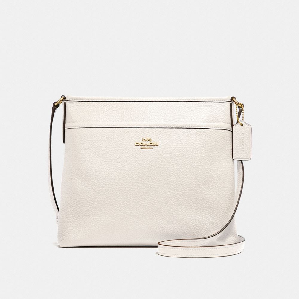 COACH F28035 FILE CROSSBODY CHALK/LIGHT-GOLD