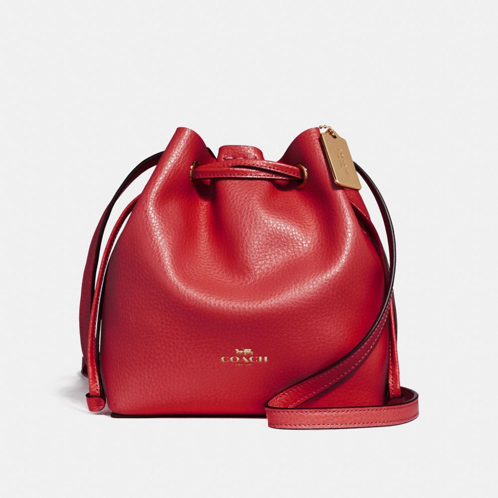 DERBY CROSSBODY - TRUE RED/LIGHT GOLD - COACH F28039