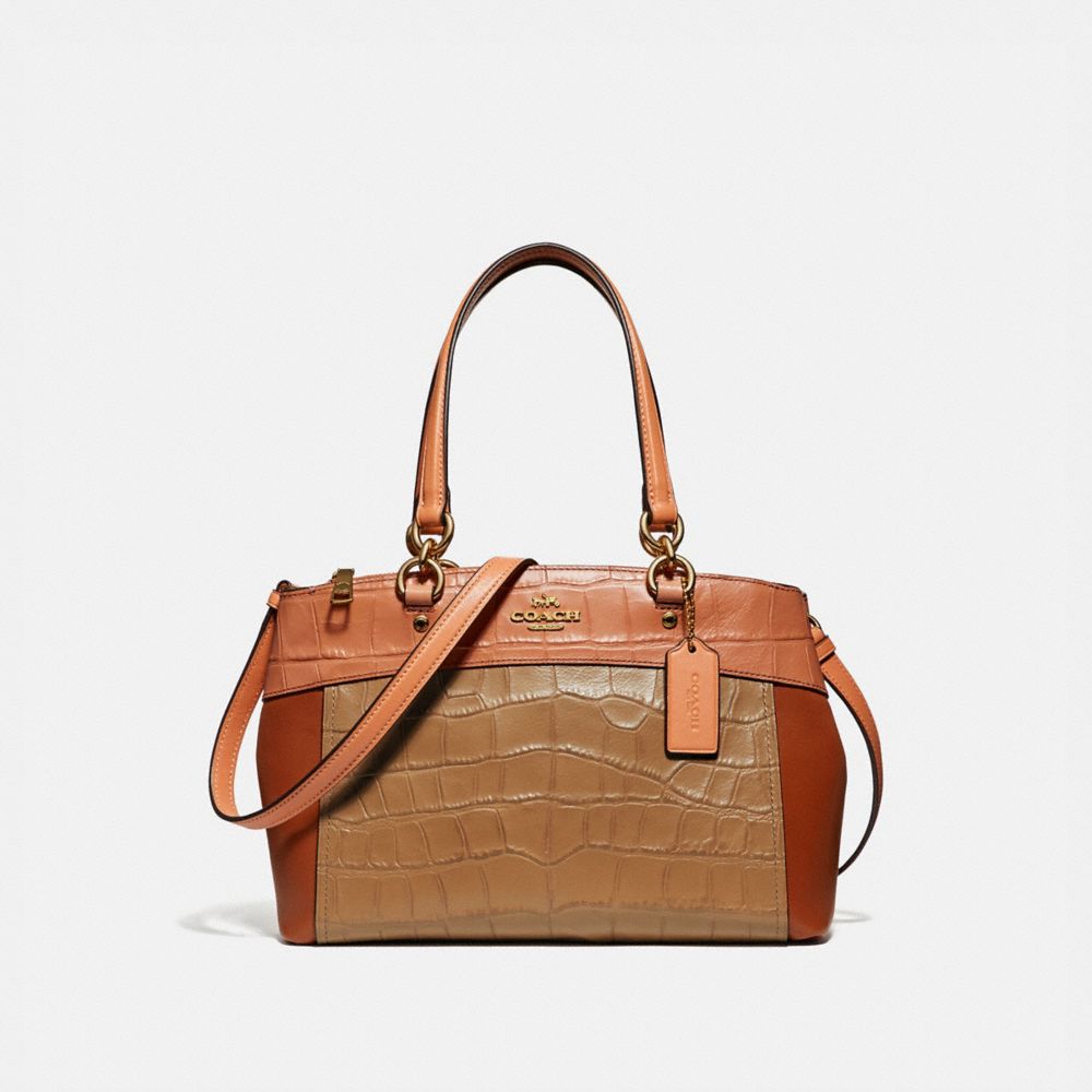 MINI BROOKE CARRYALL IN COLORBLOCK - COACH f28079 - IMMU4