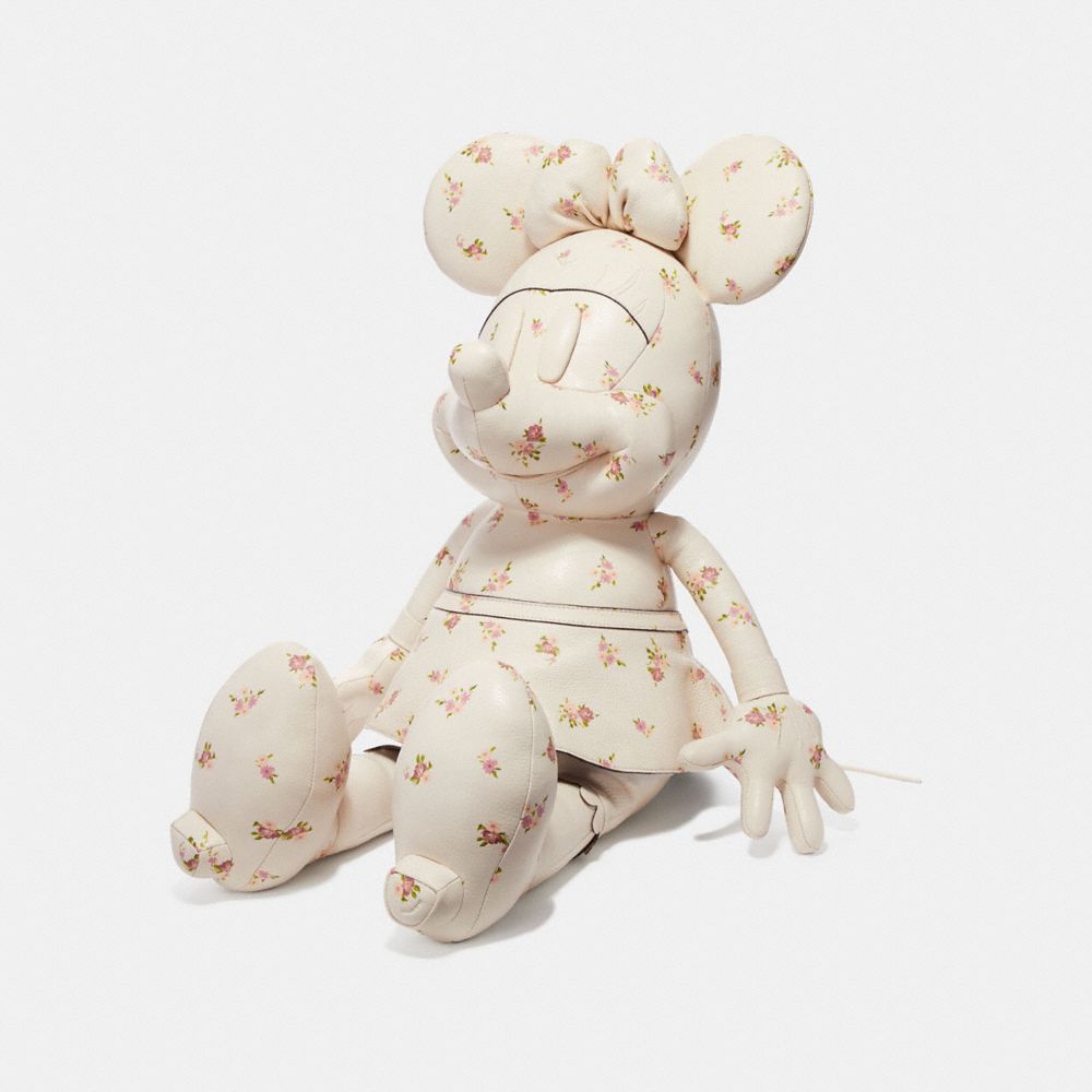 COACH f28379 MEDIUM MINNIE MOUSE DOLL CHALK/MULTICOLOR