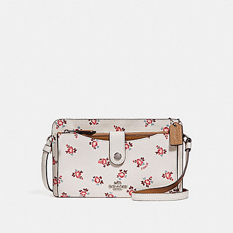 COACH F28418 NOA POP-UP MESSENGER WITH FLORAL BLOOM PRINT CHALK FLORAL BLOOM/SILVER