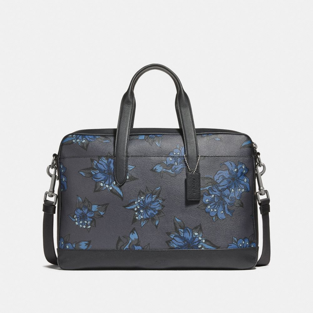 COACH F28635 HAMILTON BAG WITH HAWAIIAN LILY PRINT NINI9