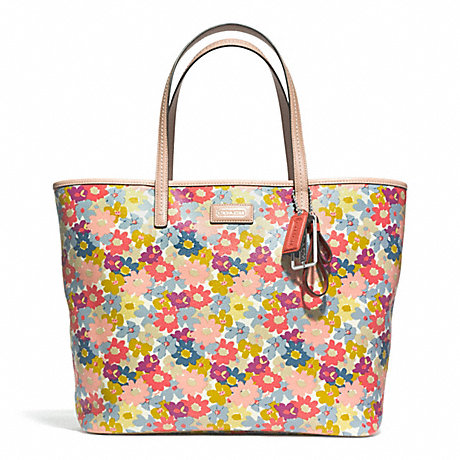 COACH F28908 METRO FLORAL PRINT TOTE ONE-COLOR