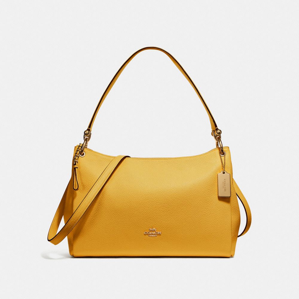 COACH F28966 - MIA SHOULDER BAG GOLDENROD/LIGHT GOLD