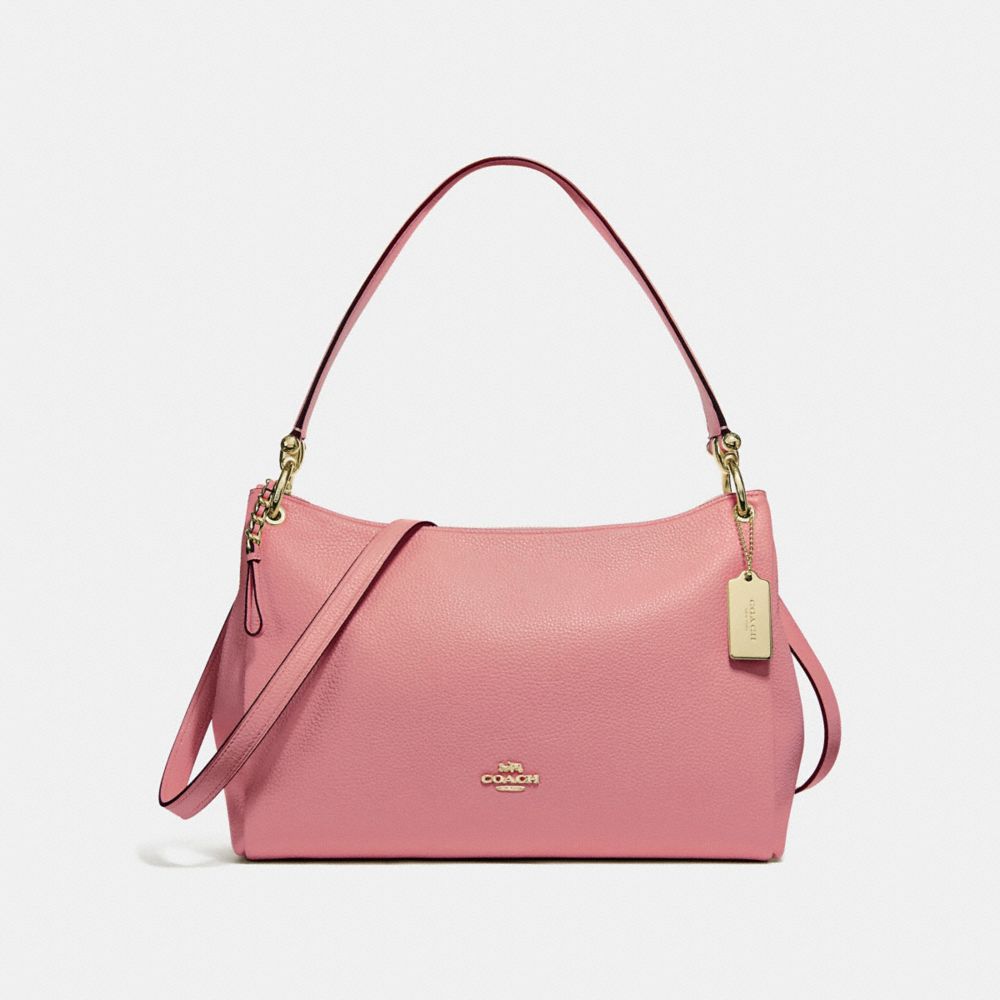 coach shoulder bag pink