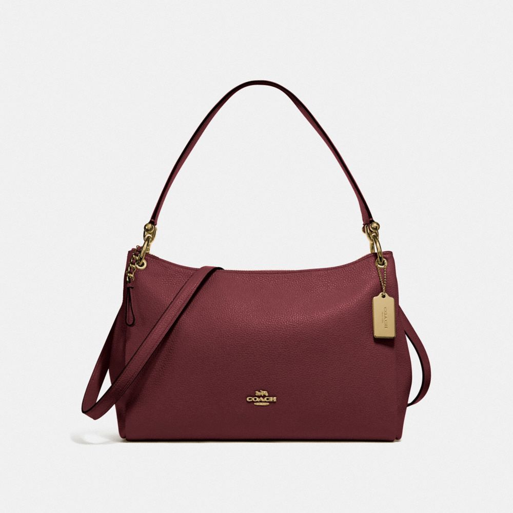 COACH F28966 MIA SHOULDER BAG IM/WINE