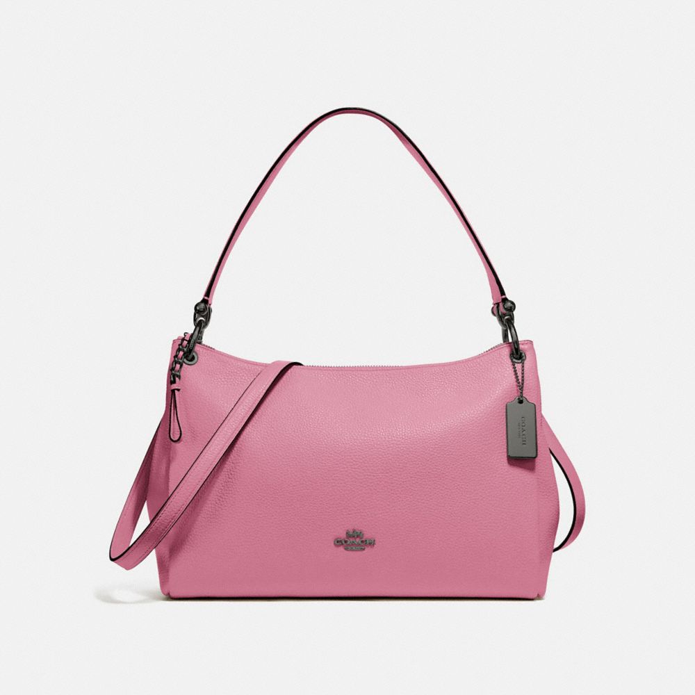 COACH F28966 Mia Shoulder Bag QB/PINK ROSE