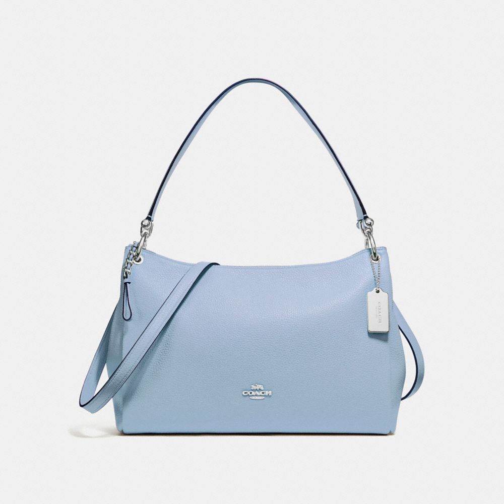 COACH MIA SHOULDER BAG - CORNFLOWER/SILVER - F28966