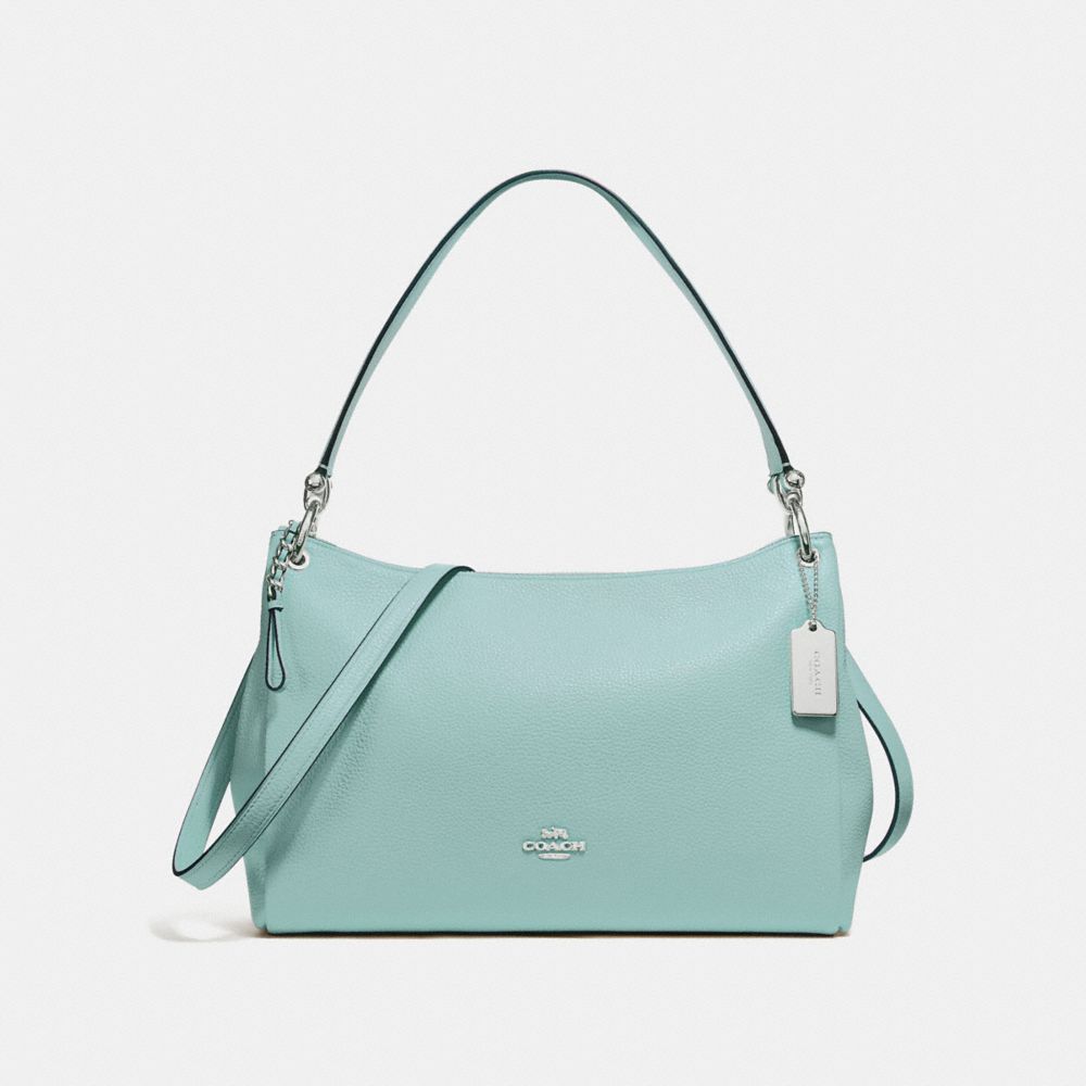 COACH F28966 Mia Shoulder Bag SEAFOAM/SILVER