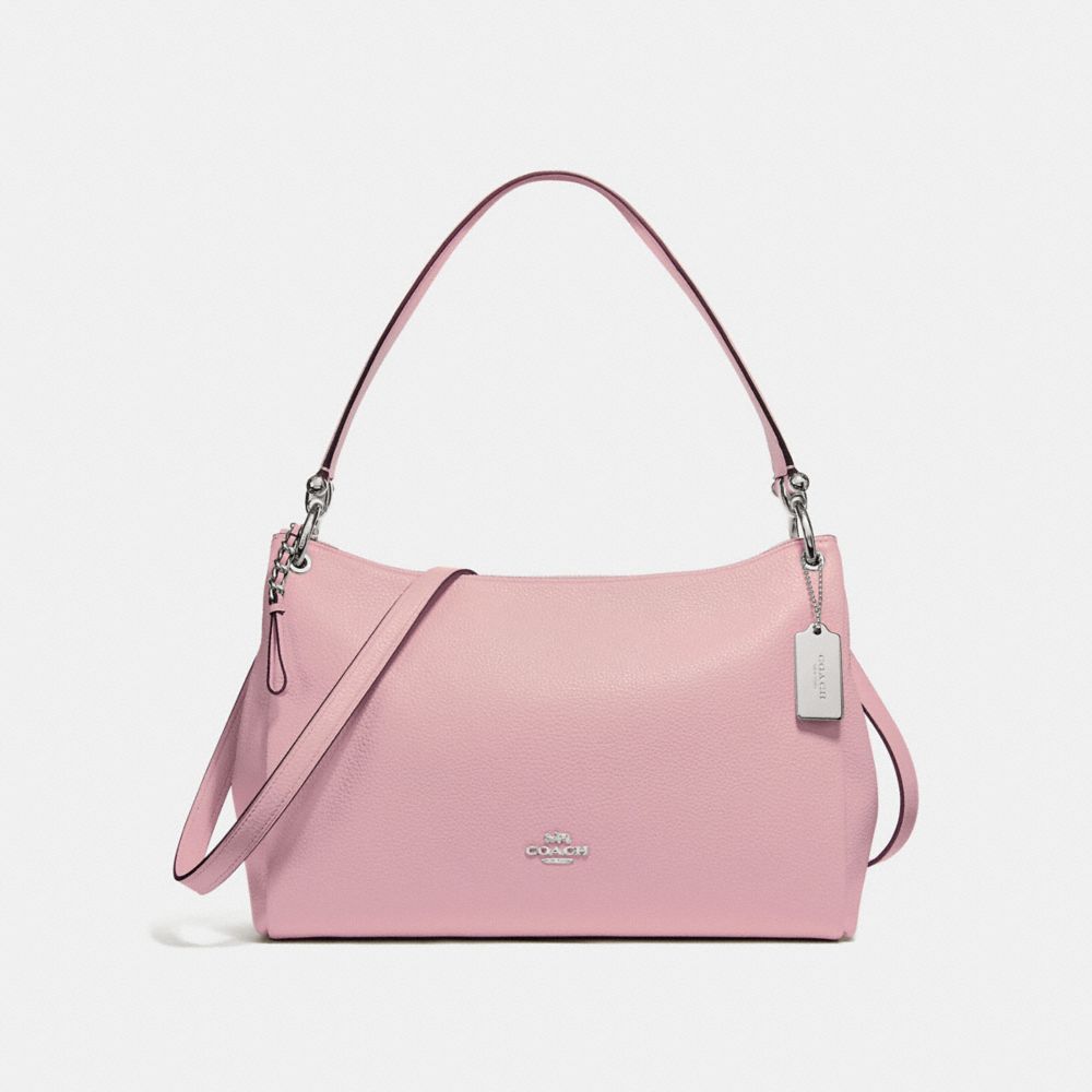 MIA SHOULDER BAG - F28966 - CARNATION/SILVER