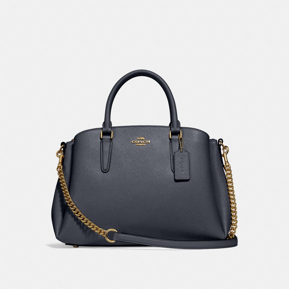 SAGE CARRYALL - COACH f28976 - MIDNIGHT/IMITATION GOLD