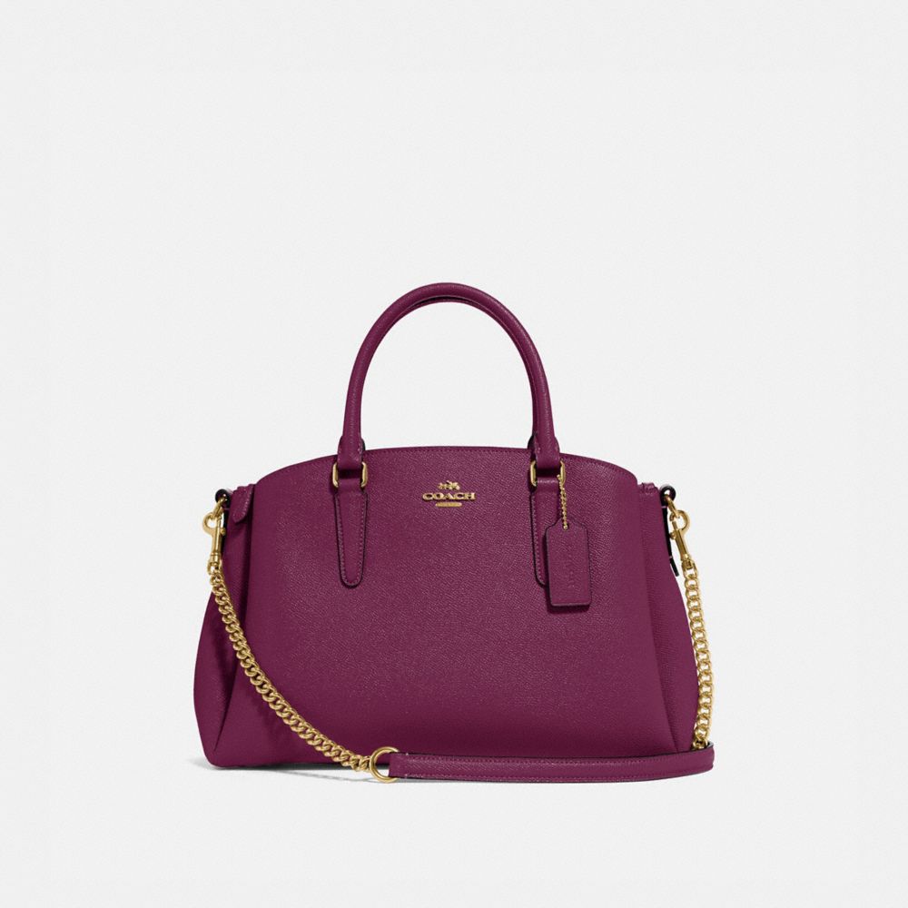 COACH F28976 SAGE CARRYALL IM/DARK BERRY