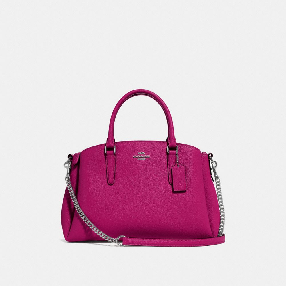 COACH F28976 - SAGE CARRYALL CERISE/SILVER