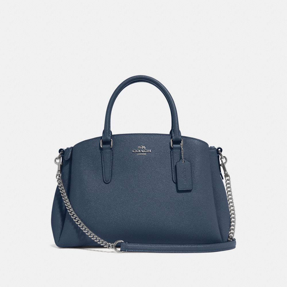 COACH SAGE CARRYALL - DENIM/SILVER - F28976