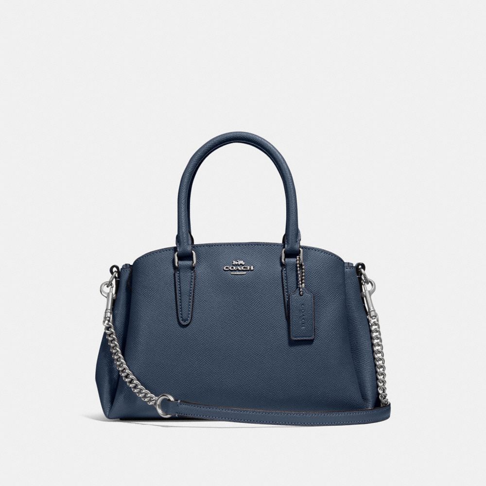 MINI SAGE CARRYALL - DENIM/SILVER - COACH F28977