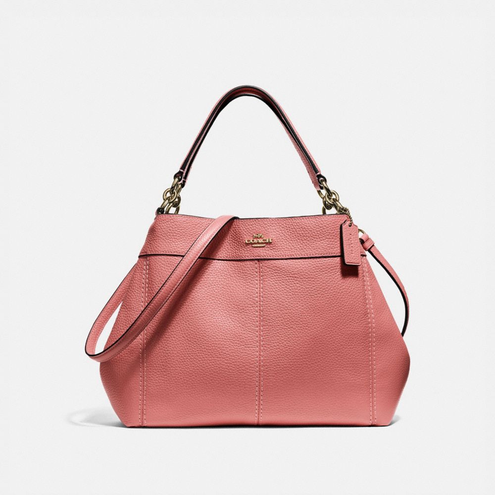 COACH SMALL LEXY SHOULDER BAG - MELON/LIGHT GOLD - F28992