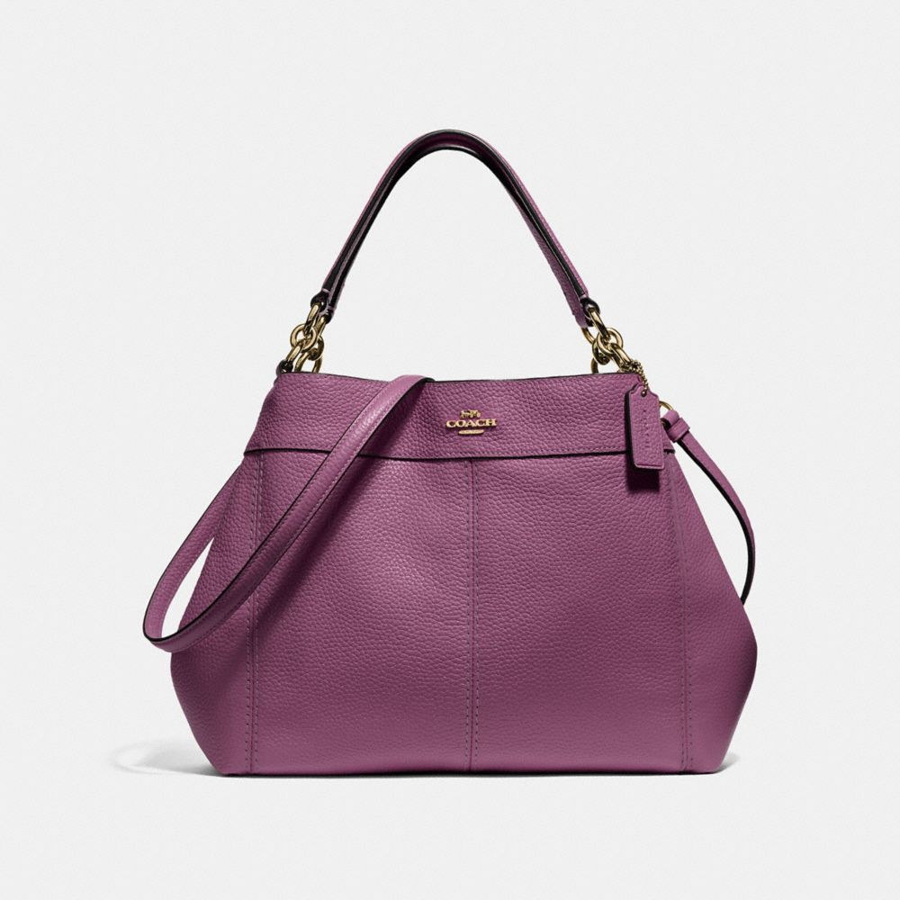 SMALL LEXY SHOULDER BAG - PRIMROSE/LIGHT GOLD - COACH F28992