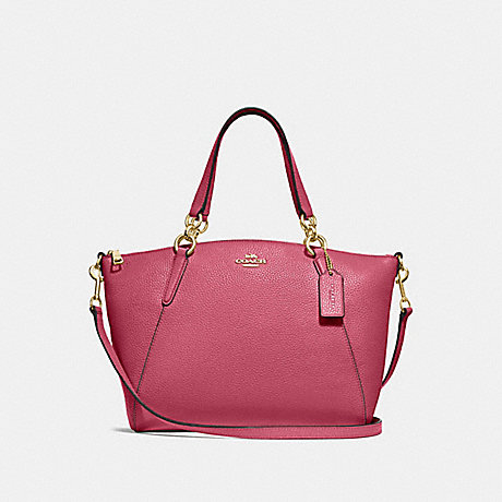 COACH F28993 SMALL KELSEY SATCHEL ROUGE/GOLD