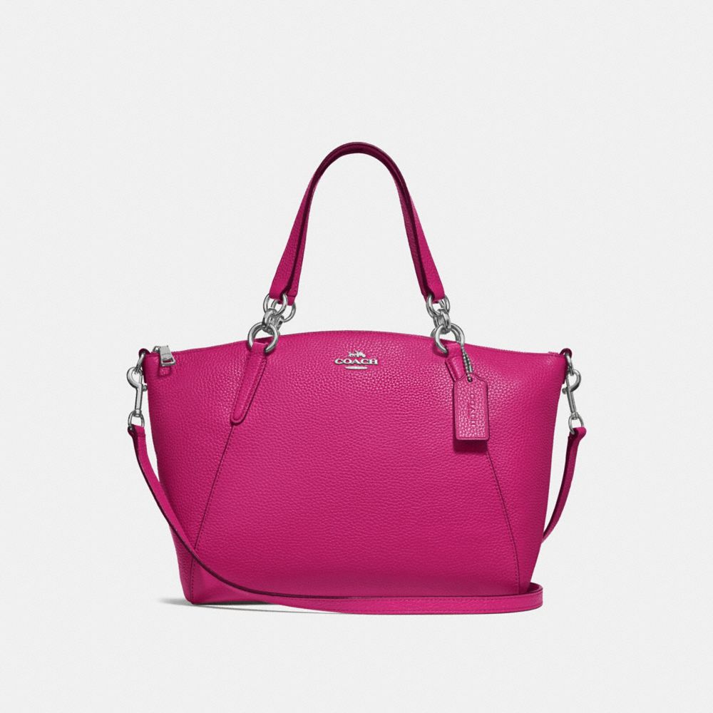 COACH F28993 SMALL KELSEY SATCHEL CERISE/SILVER